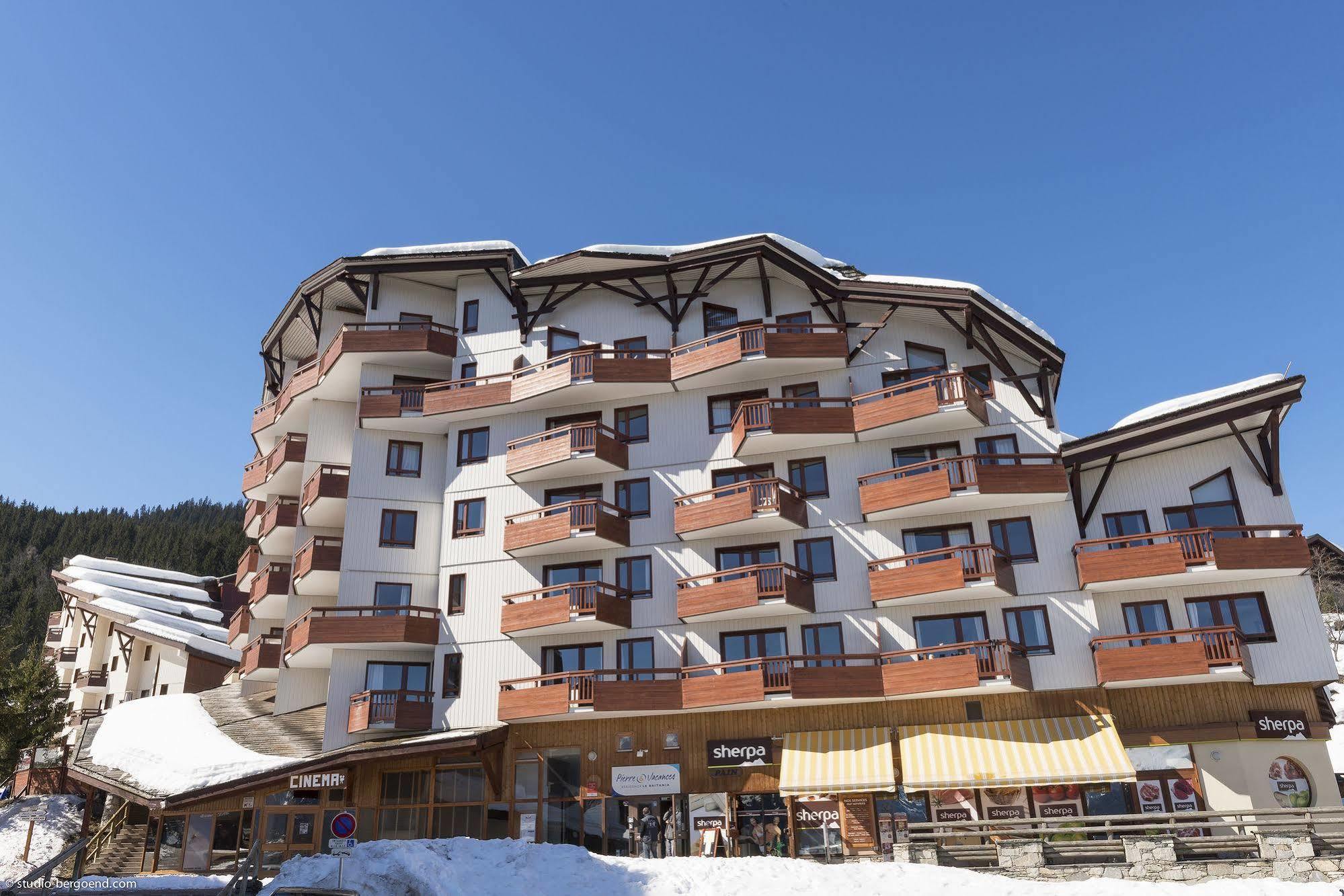 Residence Pierre & Vacances Le Britania La Tania Exterior foto